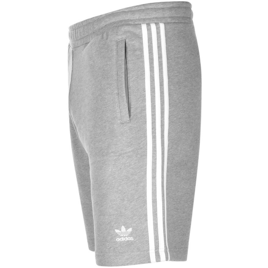 Alternative Image for Productadidas Originals Three Stripe Shorts Grey3